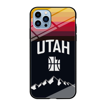 Utah Jazz Light Gradation iPhone 12 Pro Case-Oxvistore