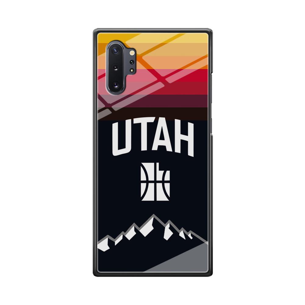 Utah Jazz Light Gradation Samsung Galaxy Note 10 Plus Case-Oxvistore