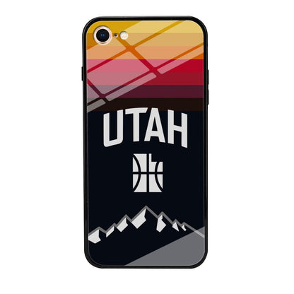 Utah Jazz Light Gradation iPhone 8 Case-Oxvistore