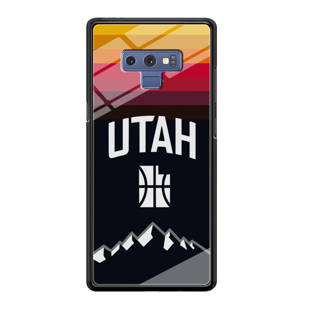 Utah Jazz Light Gradation Samsung Galaxy Note 9 Case-Oxvistore