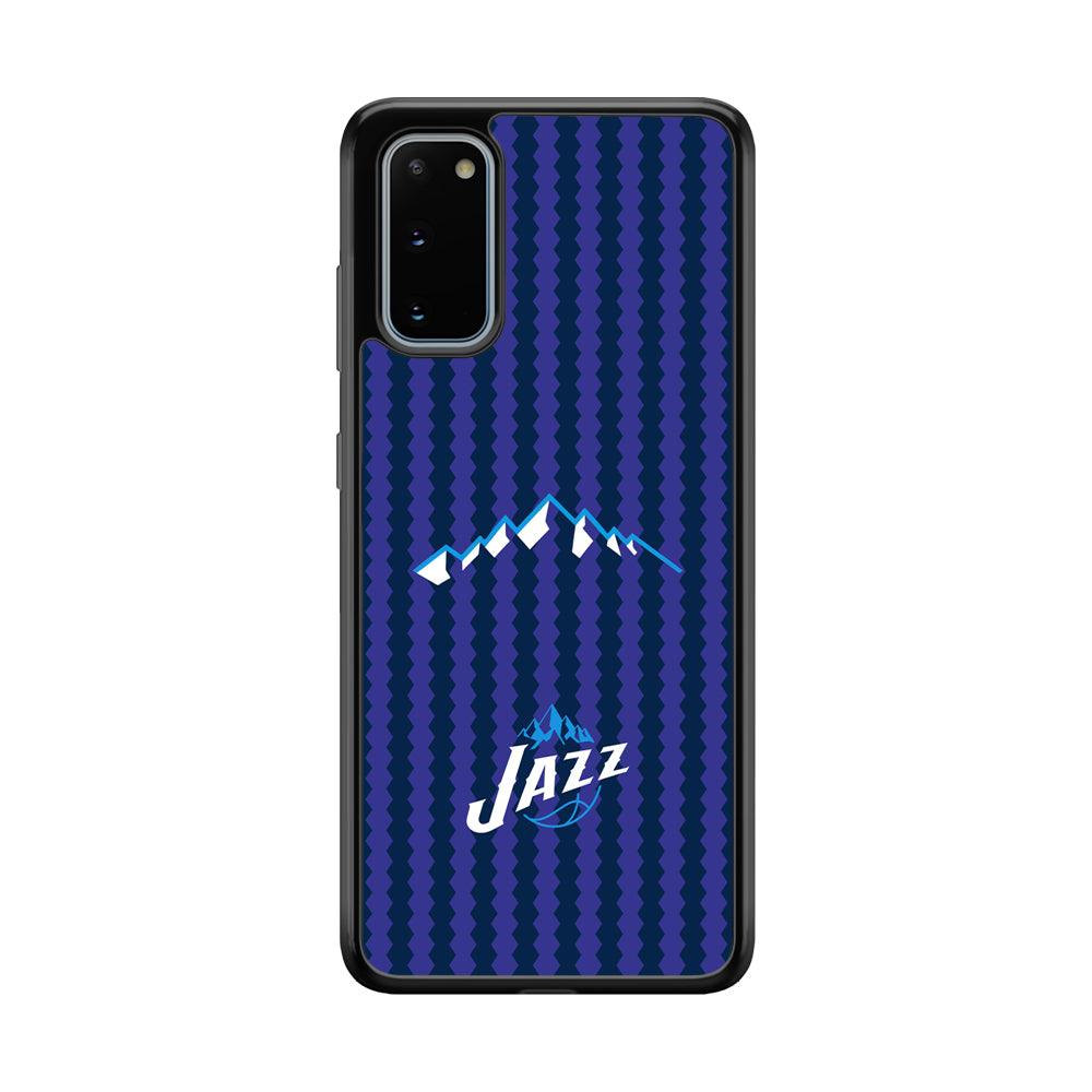 Utah Jazz Mount Logo Silhouette Samsung Galaxy S20 Case-Oxvistore