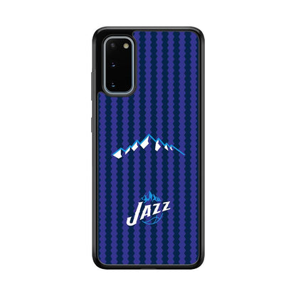 Utah Jazz Mount Logo Silhouette Samsung Galaxy S20 Case-Oxvistore