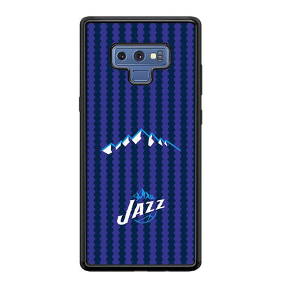 Utah Jazz Mount Logo Silhouette Samsung Galaxy Note 9 Case-Oxvistore