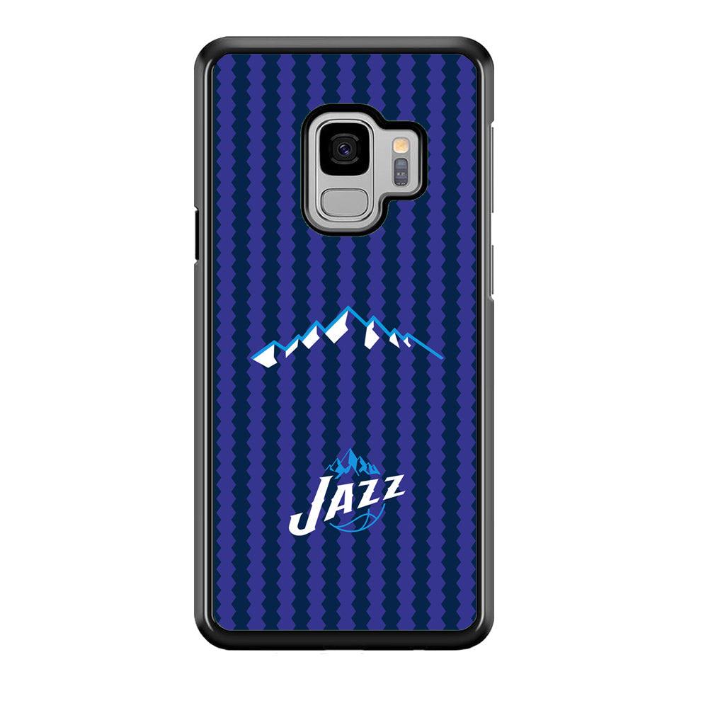 Utah Jazz Mount Logo Silhouette Samsung Galaxy S9 Case-Oxvistore