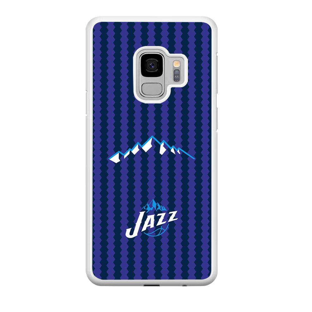 Utah Jazz Mount Logo Silhouette Samsung Galaxy S9 Case-Oxvistore