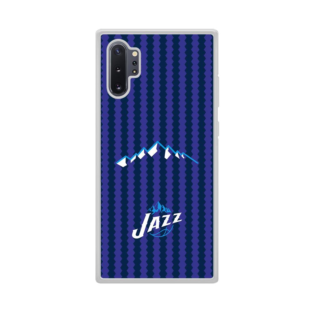 Utah Jazz Mount Logo Silhouette Samsung Galaxy Note 10 Plus Case-Oxvistore