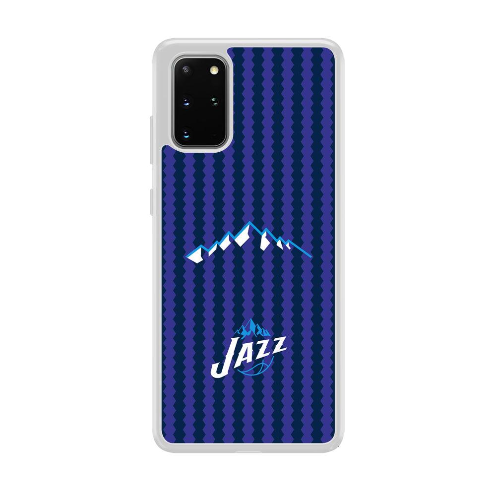 Utah Jazz Mount Logo Silhouette Samsung Galaxy S20 Plus Case-Oxvistore