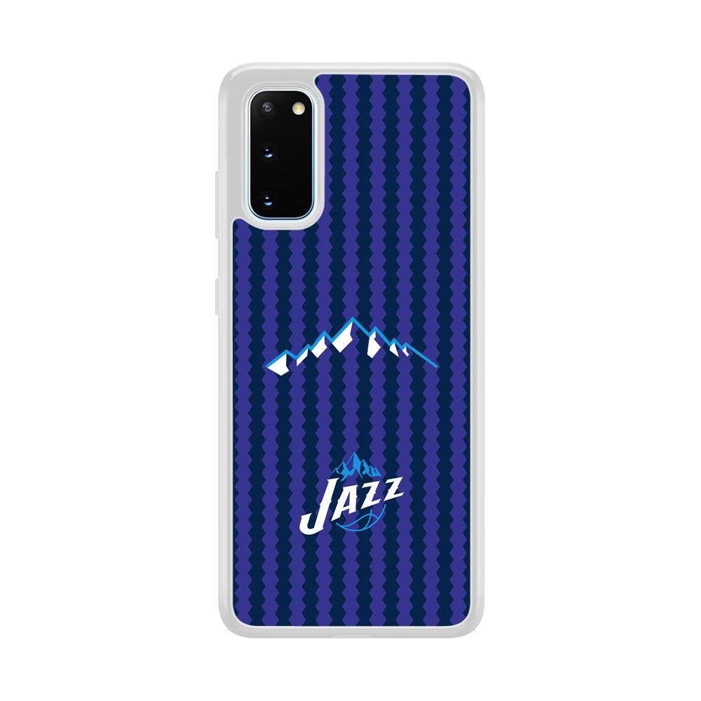 Utah Jazz Mount Logo Silhouette Samsung Galaxy S20 Case-Oxvistore