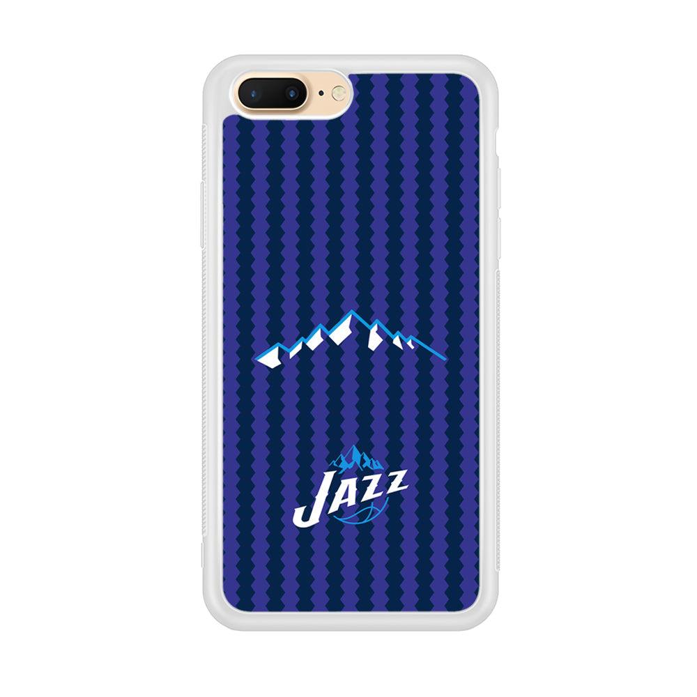 Utah Jazz Mount Logo Silhouette iPhone 7 Plus Case-Oxvistore