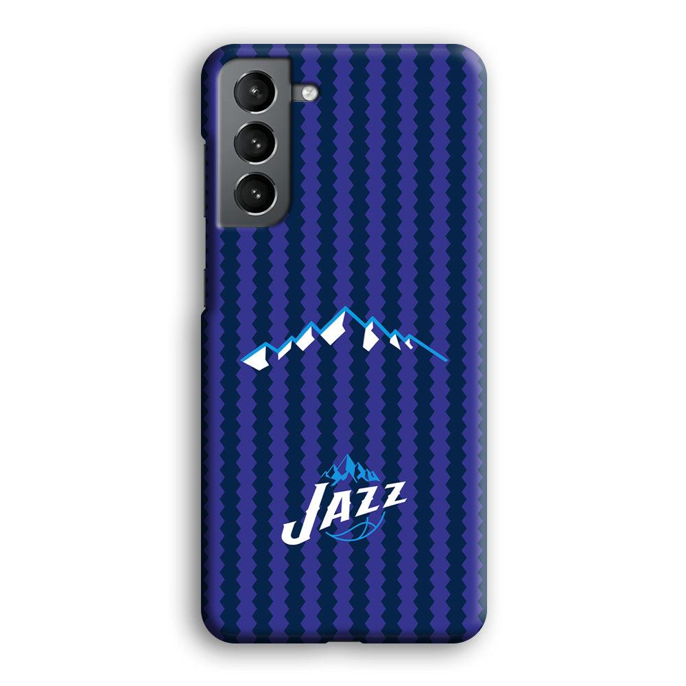 Utah Jazz Mount Logo Silhouette Samsung Galaxy S21 Plus Case-Oxvistore