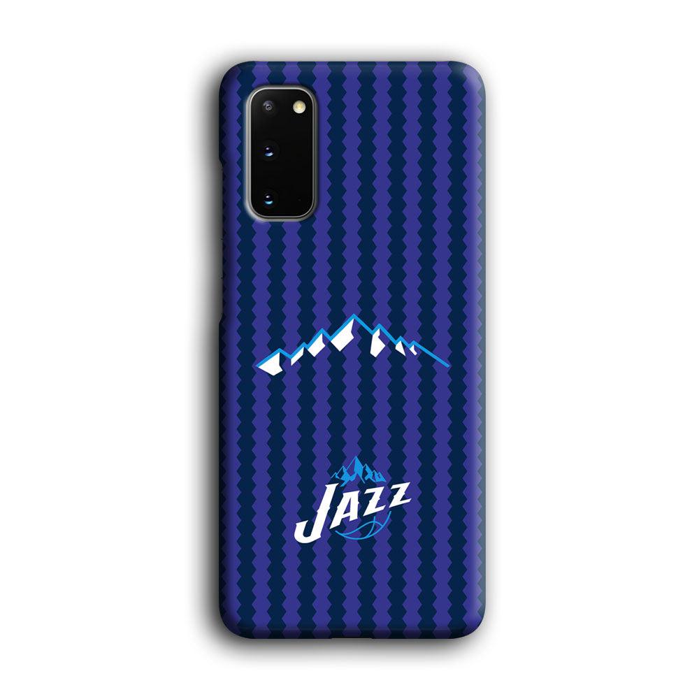 Utah Jazz Mount Logo Silhouette Samsung Galaxy S20 Case-Oxvistore