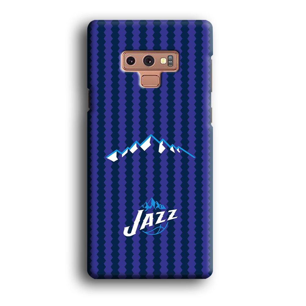 Utah Jazz Mount Logo Silhouette Samsung Galaxy Note 9 Case-Oxvistore