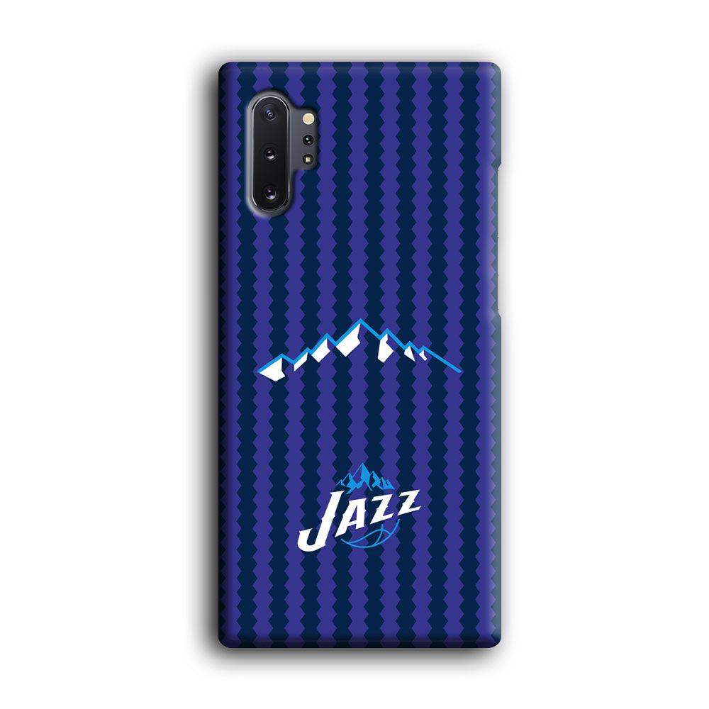 Utah Jazz Mount Logo Silhouette Samsung Galaxy Note 10 Plus Case-Oxvistore