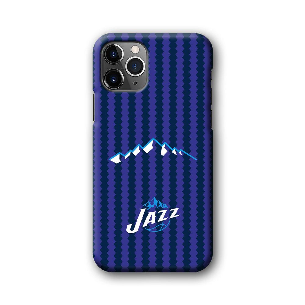 Utah Jazz Mount Logo Silhouette iPhone 11 Pro Case-Oxvistore