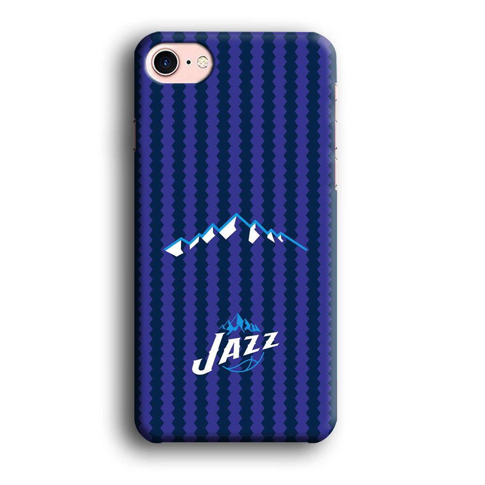 Utah Jazz Mount Logo Silhouette iPhone 7 Case-Oxvistore