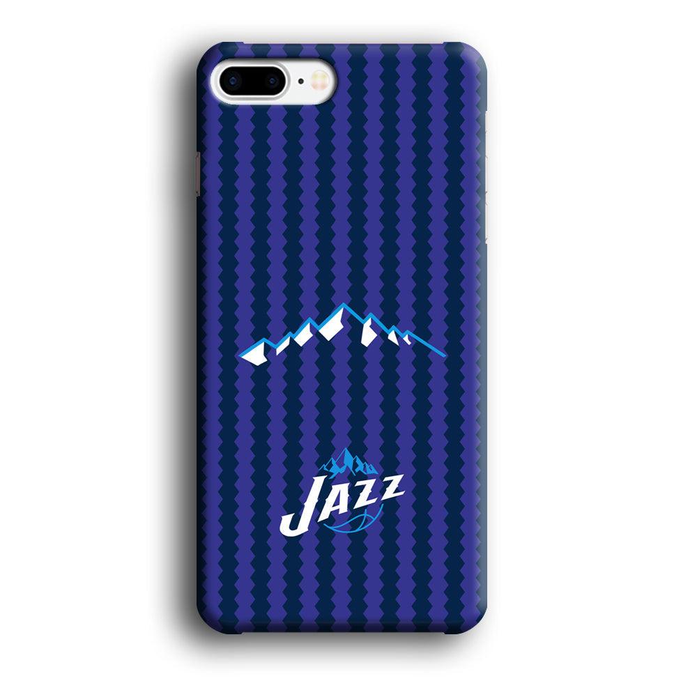 Utah Jazz Mount Logo Silhouette iPhone 7 Plus Case-Oxvistore