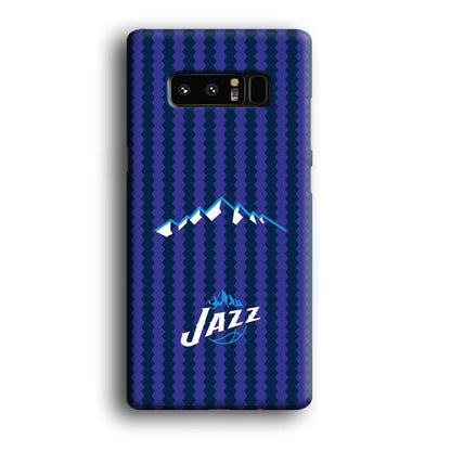 Utah Jazz Mount Logo Silhouette Samsung Galaxy Note 8 Case-Oxvistore