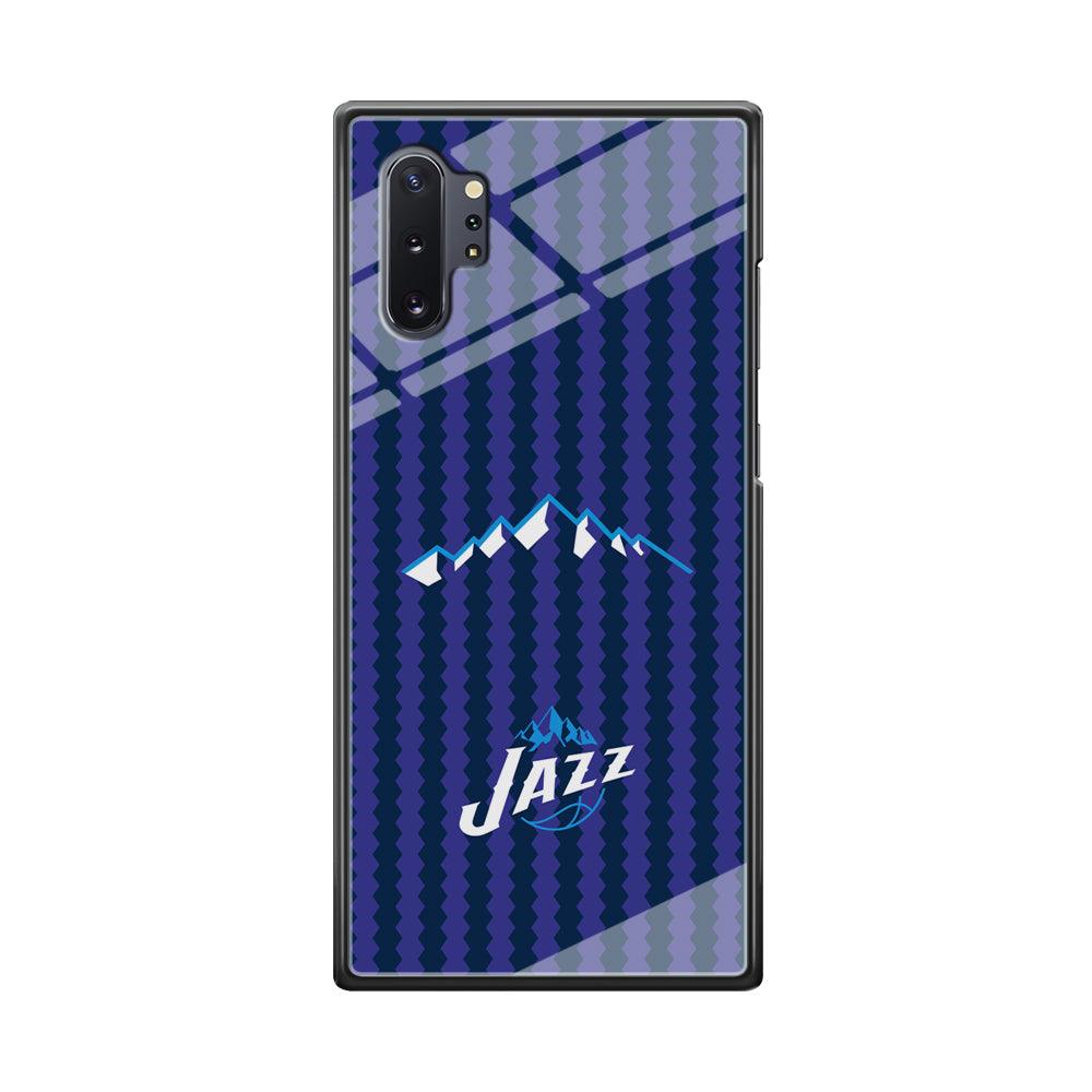 Utah Jazz Mount Logo Silhouette Samsung Galaxy Note 10 Plus Case-Oxvistore