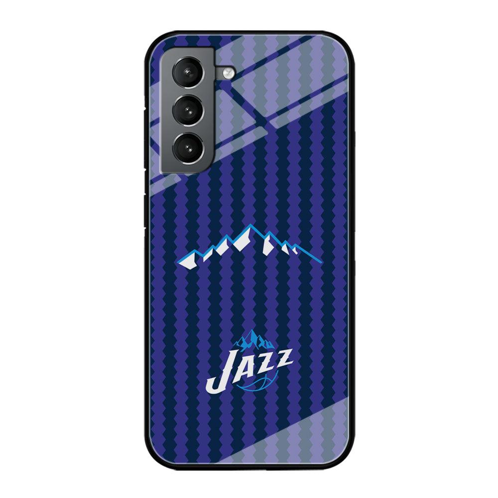 Utah Jazz Mount Logo Silhouette Samsung Galaxy S21 Plus Case-Oxvistore