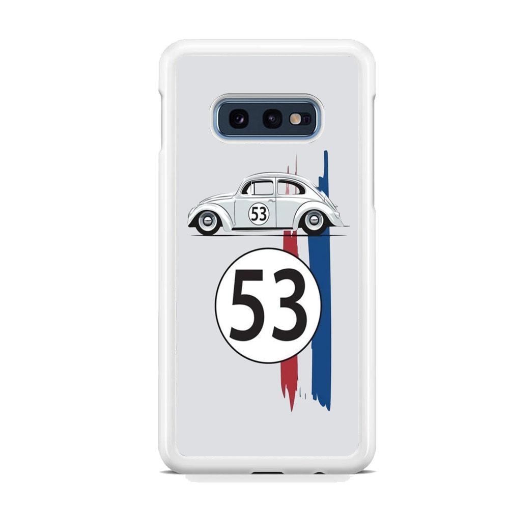 VW 53 Herbie Samsung Galaxy S10E Case-Oxvistore