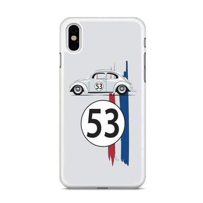 VW 53 Herbie iPhone X Case-Oxvistore