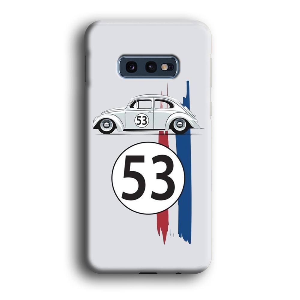 VW 53 Herbie Samsung Galaxy S10E Case-Oxvistore