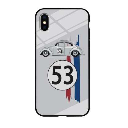 VW 53 Herbie iPhone X Case-Oxvistore