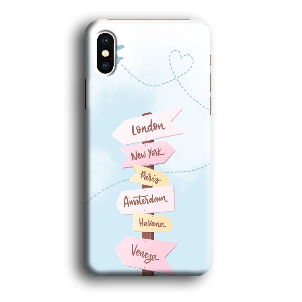 Vacation On The Way iPhone X Case-Oxvistore