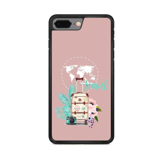 Vacation Suitcase iPhone 8 Plus Case-Oxvistore