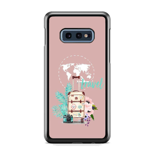 Vacation Suitcase Samsung Galaxy S10E Case-Oxvistore