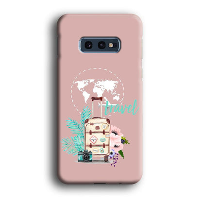 Vacation Suitcase Samsung Galaxy S10E Case-Oxvistore