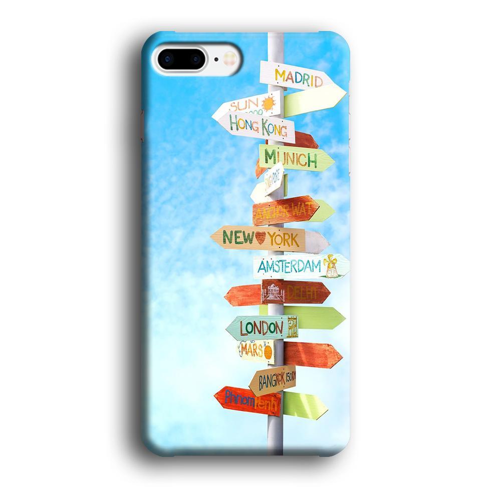 Vacation To The Next Destination iPhone 8 Plus Case-Oxvistore