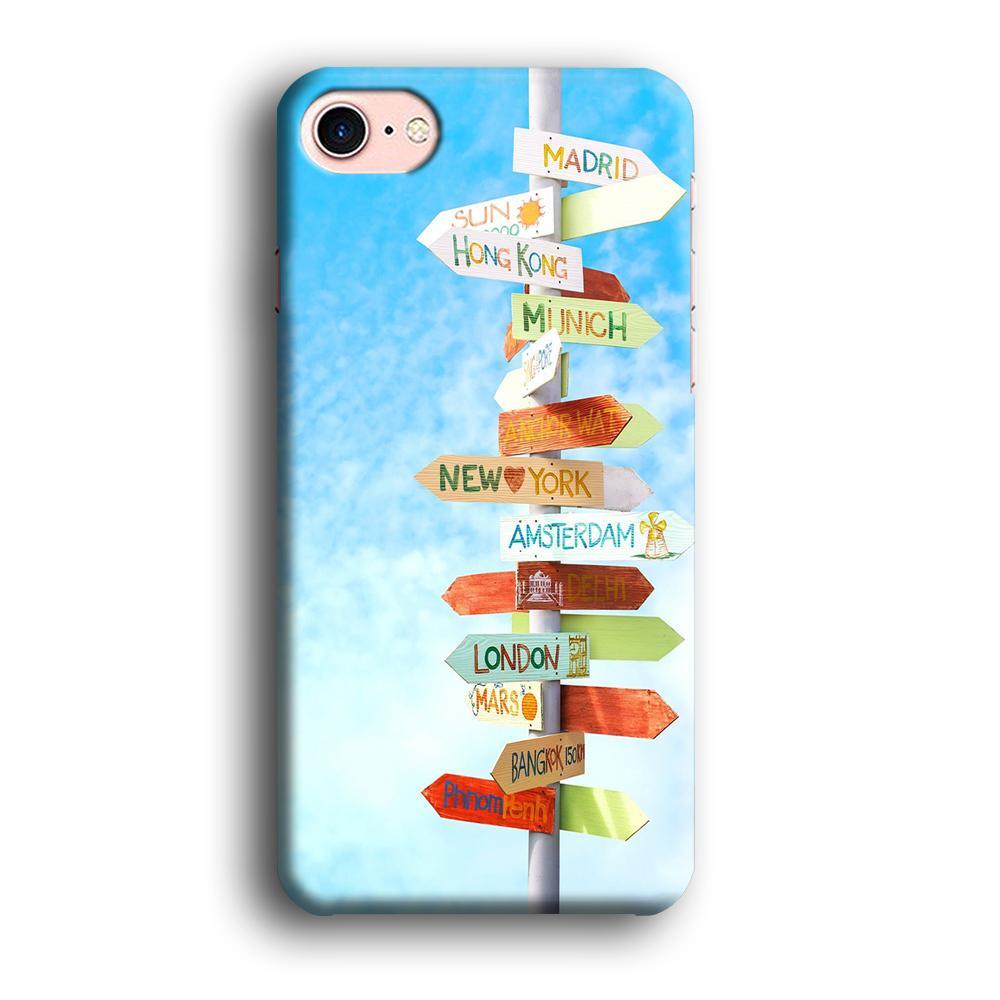 Vacation To The Next Destination iPhone 8 Case-Oxvistore