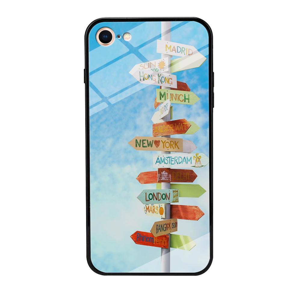 Vacation To The Next Destination iPhone 8 Case-Oxvistore