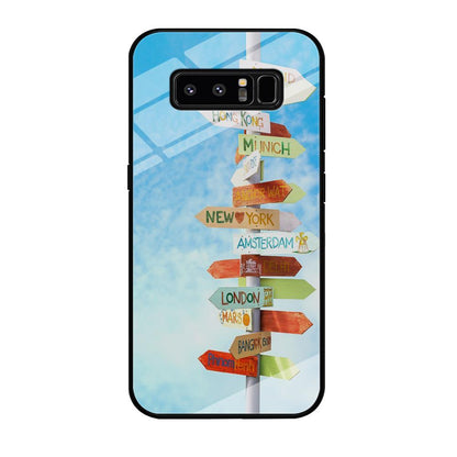 Vacation To The Next Destination Samsung Galaxy Note 8 Case-Oxvistore