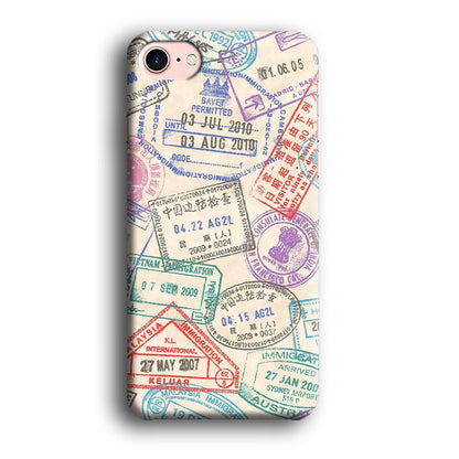 Vacation Visiting List iPhone 8 Case-Oxvistore