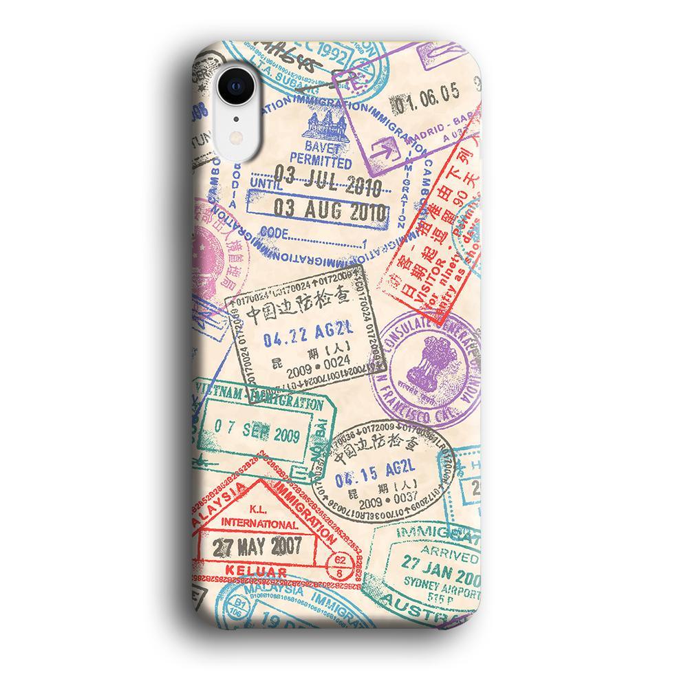 Vacation Visiting List iPhone XR Case-Oxvistore