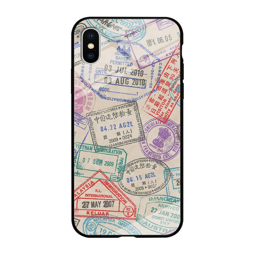 Vacation Visiting List iPhone X Case-Oxvistore