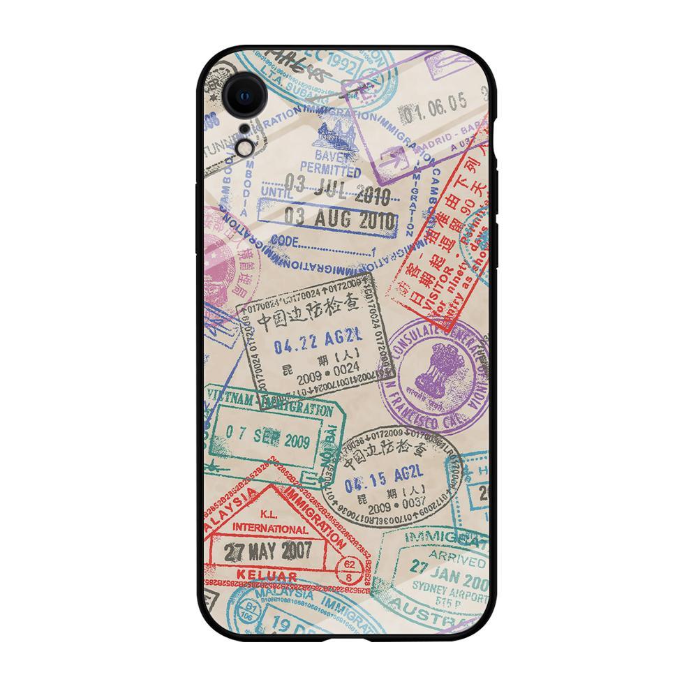 Vacation Visiting List iPhone XR Case-Oxvistore