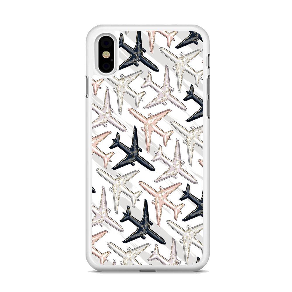 Vacation and Plane Traffic iPhone X Case-Oxvistore