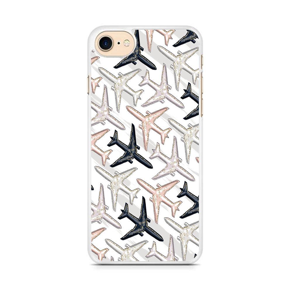 Vacation and Plane Traffic iPhone 8 Case-Oxvistore