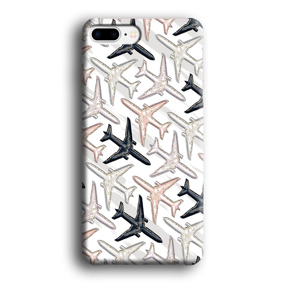 Vacation and Plane Traffic iPhone 8 Plus Case-Oxvistore