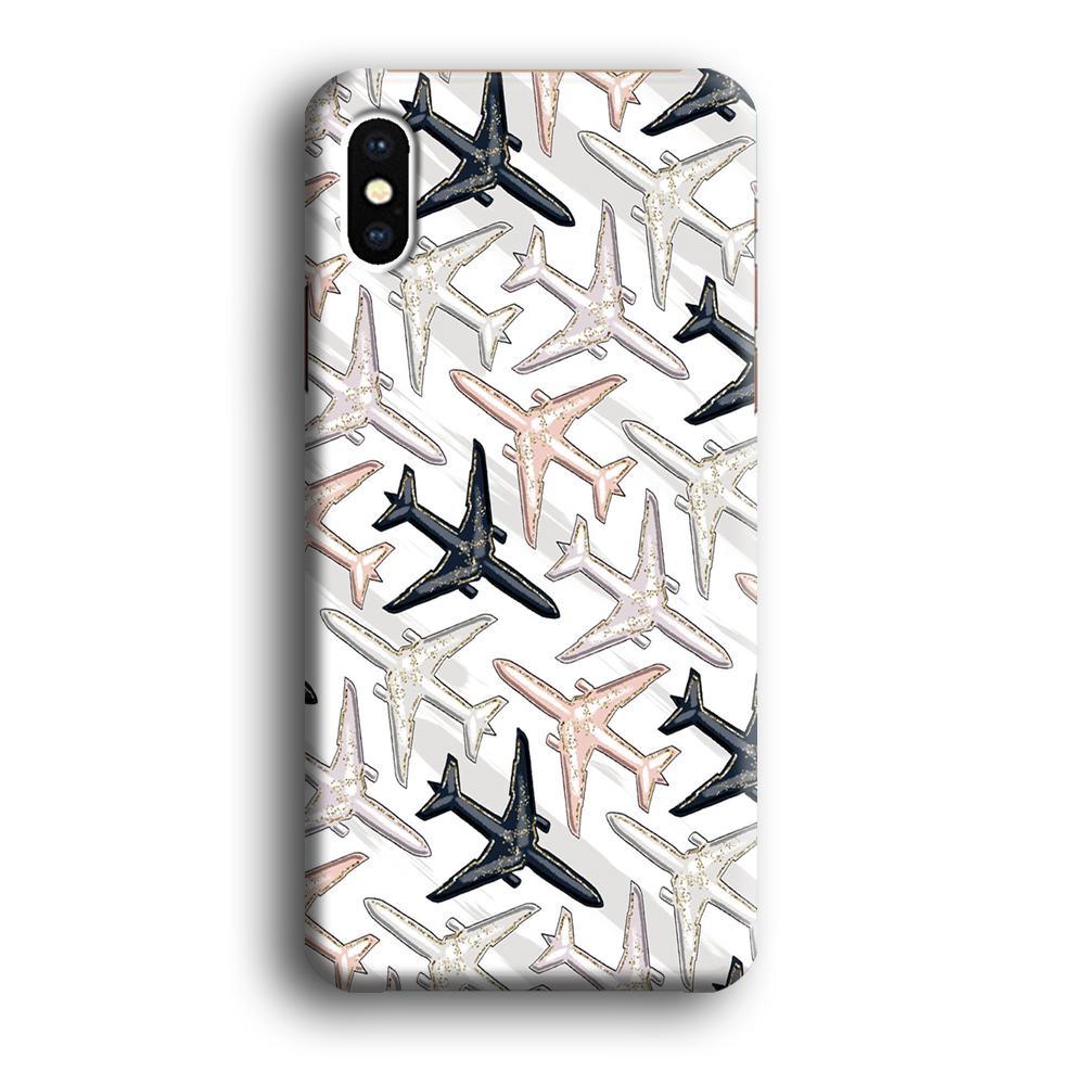 Vacation and Plane Traffic iPhone X Case-Oxvistore