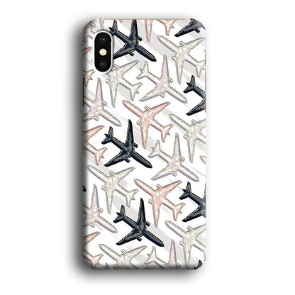 Vacation and Plane Traffic iPhone X Case-Oxvistore