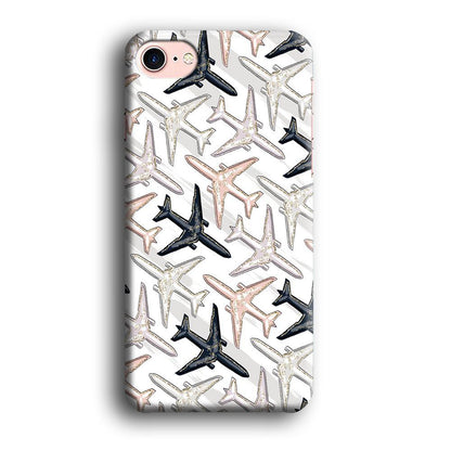 Vacation and Plane Traffic iPhone 8 Case-Oxvistore