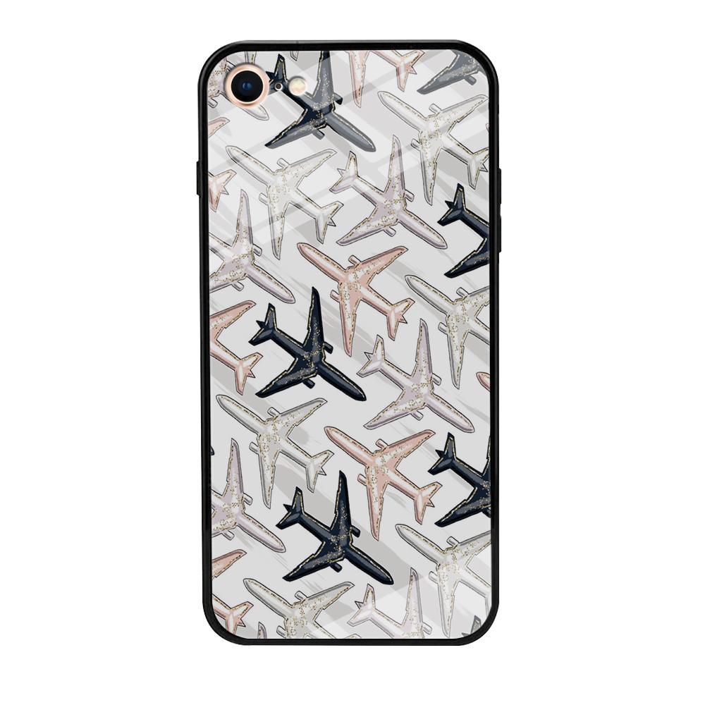 Vacation and Plane Traffic iPhone 8 Case-Oxvistore