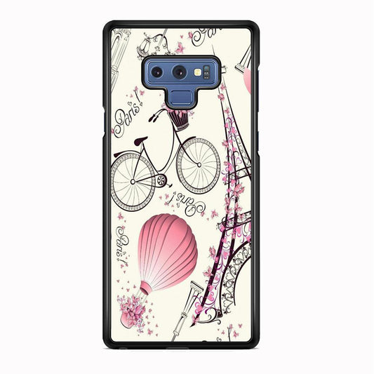 Vacation in Paris Samsung Galaxy Note 9 Case-Oxvistore