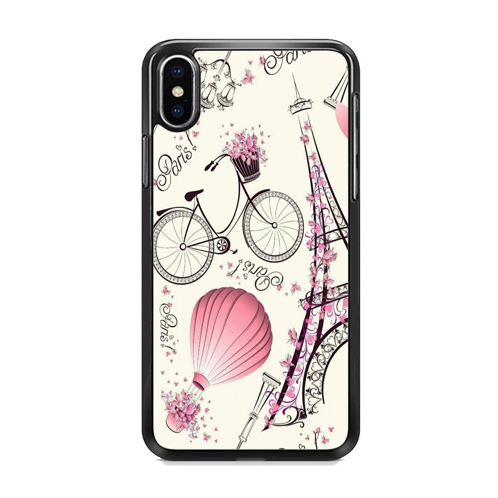 Vacation in Paris iPhone X Case-Oxvistore