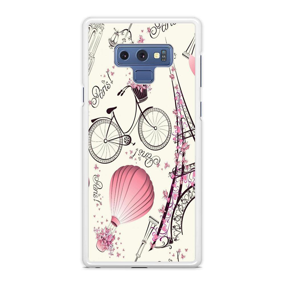 Vacation in Paris Samsung Galaxy Note 9 Case-Oxvistore