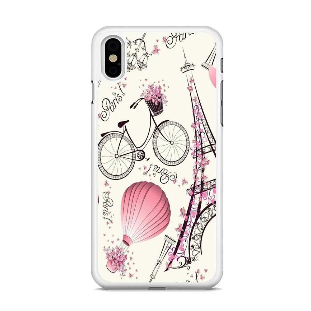 Vacation in Paris iPhone X Case-Oxvistore